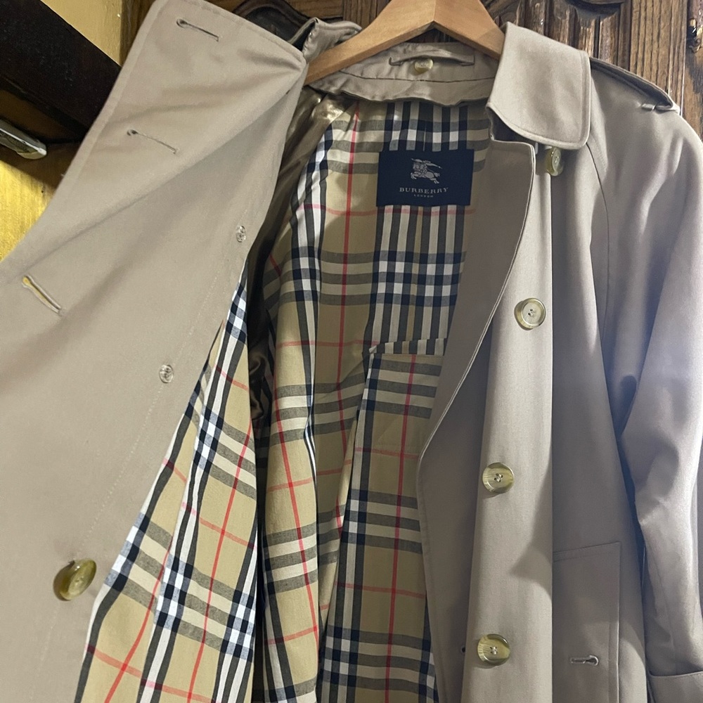 Burberry trench coat